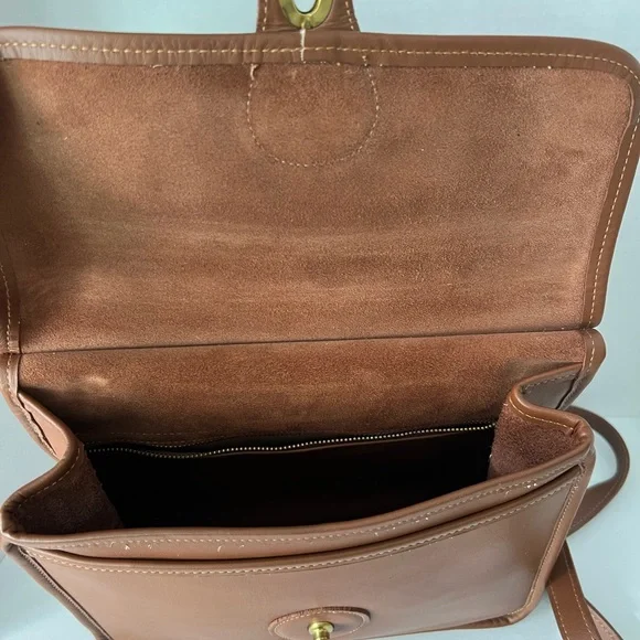 Coach vintage willis #9927 Tan Leather Bag - Picture 8 of 16